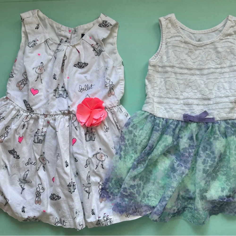 2T Dress Bundle The Children's Place Ballet Princess & Lace Tulle‎ Dresses